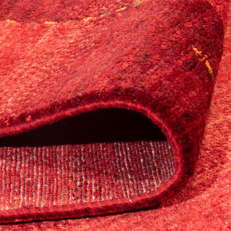 Dywan Gabbeh - Loribaft Perski - 240 x 183 cm - czerwony