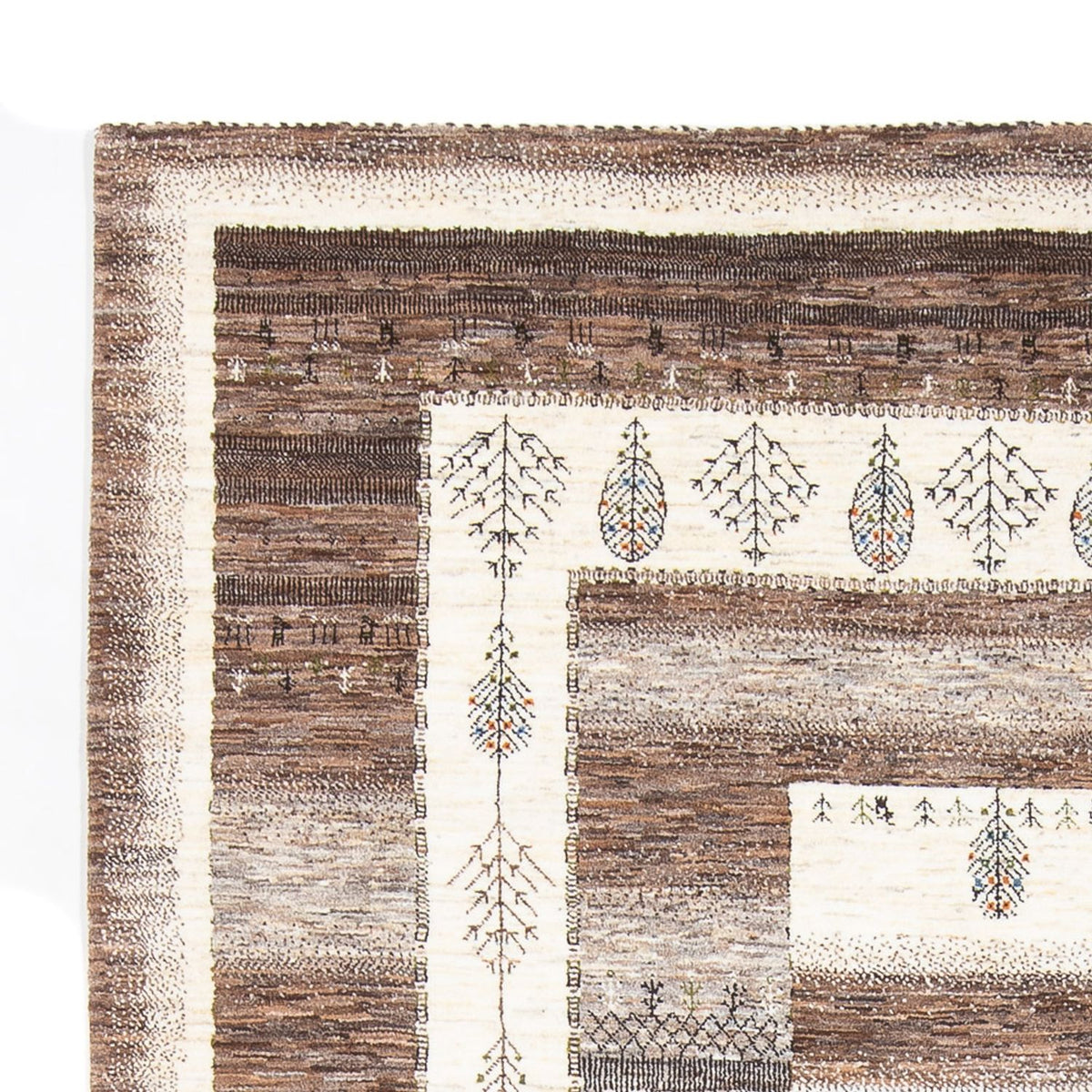 Dywan Gabbeh - Loribaft Perski - 296 x 211 cm - wielokolorowy