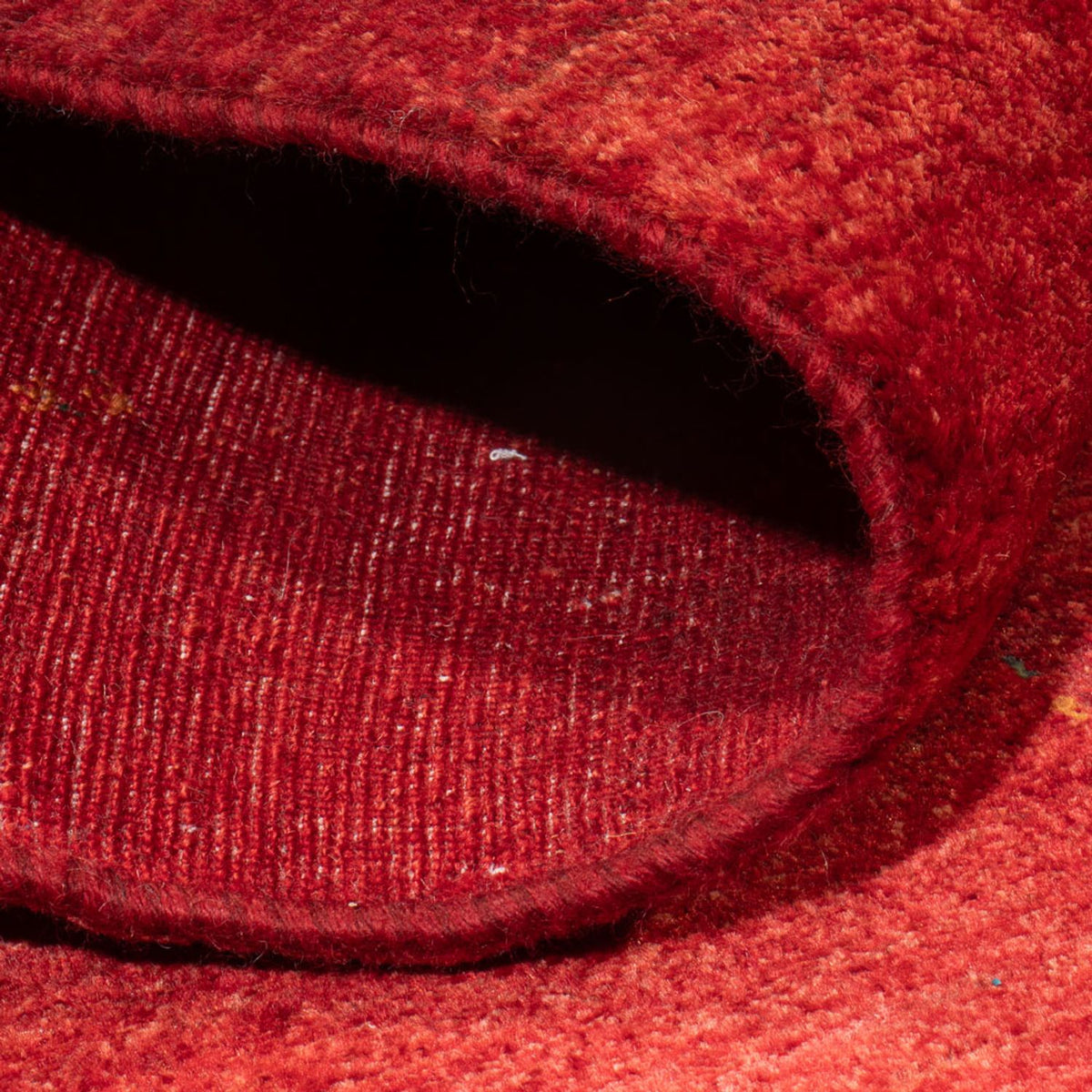 Dywan Gabbeh - Loribaft Perski - 282 x 213 cm - czerwony