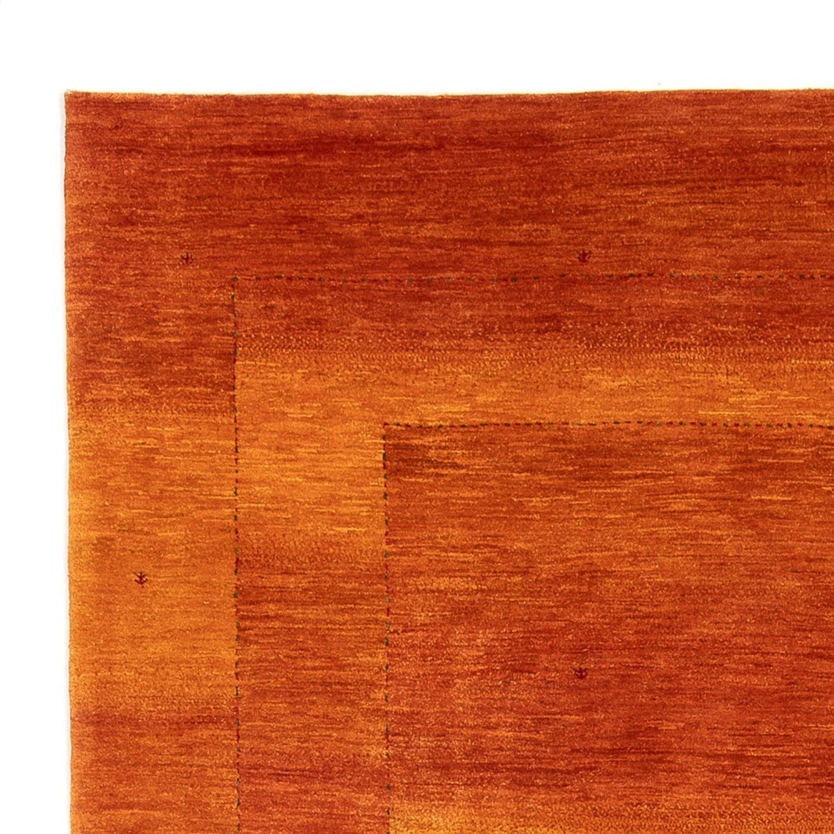 Dywan Gabbeh - Loribaft Perski - 290 x 208 cm - pomarańczowy