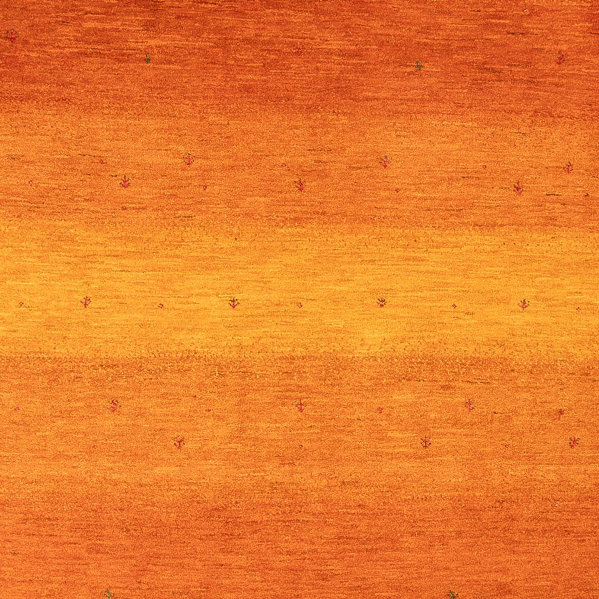 Dywan Gabbeh - Loribaft Perski - 302 x 219 cm - pomarańczowy