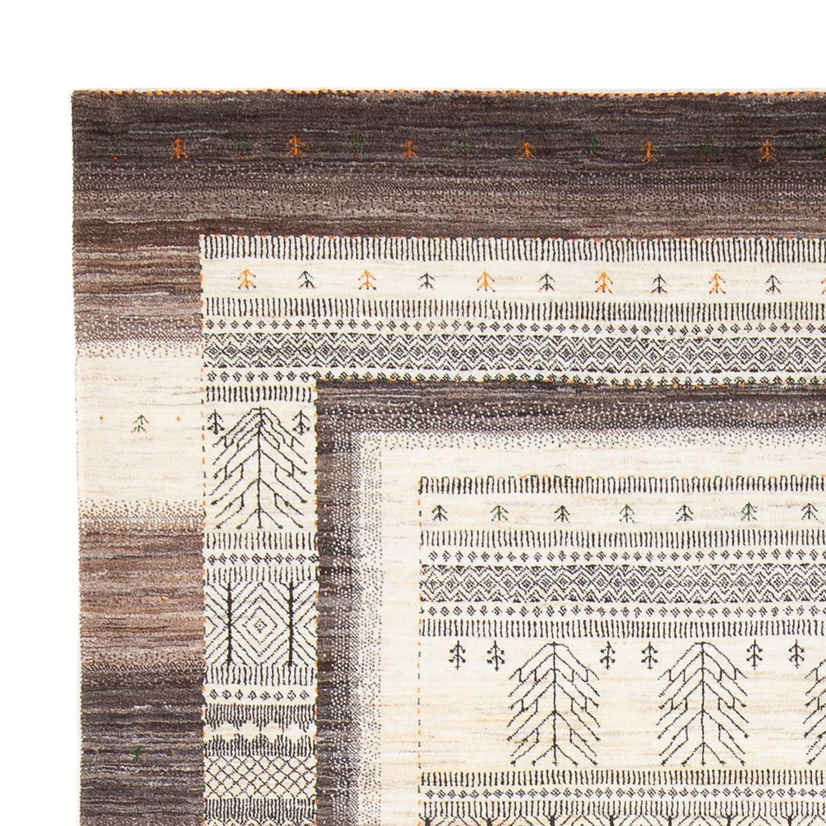 Dywan Gabbeh - Loribaft Perski - 296 x 218 cm - wielokolorowy