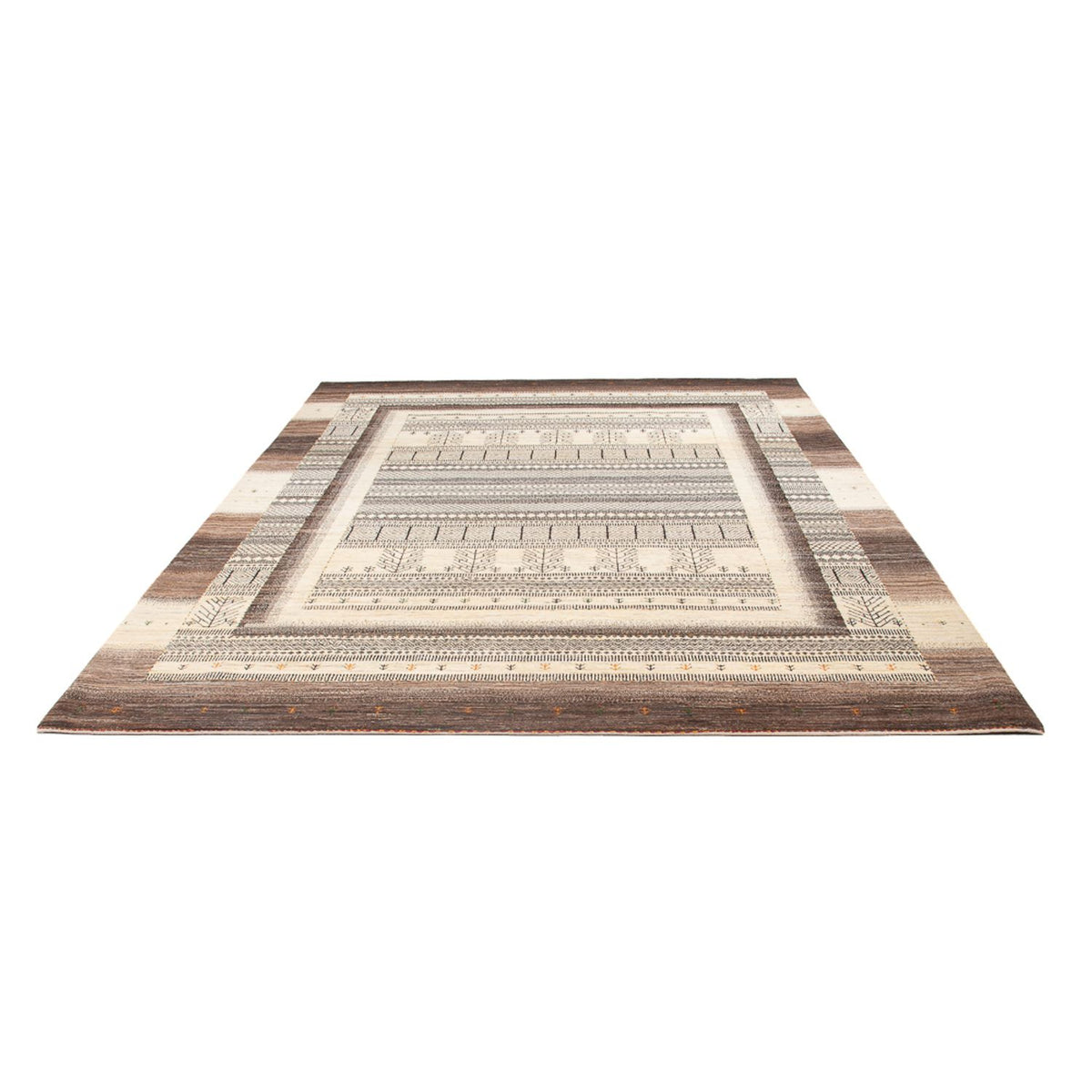 Dywan Gabbeh - Loribaft Perski - 296 x 218 cm - wielokolorowy