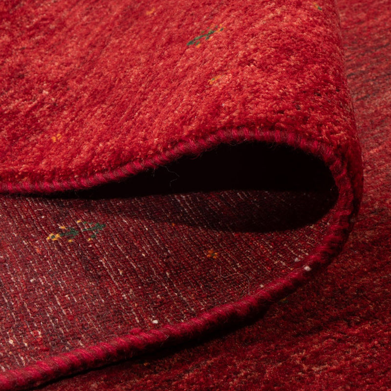 Dywan Gabbeh - Loribaft Perski - 302 x 219 cm - czerwony