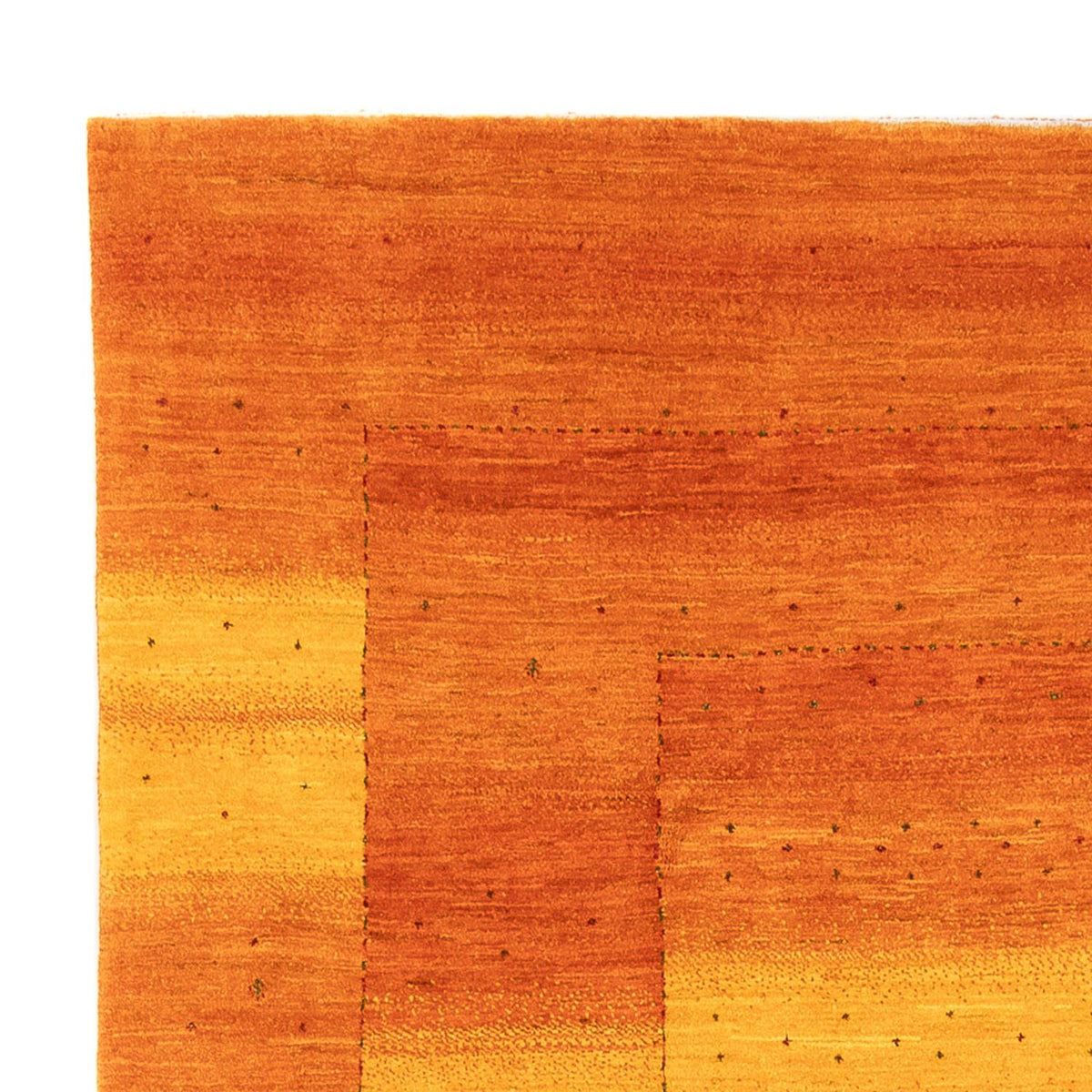 Dywan Gabbeh - Loribaft Perski - 286 x 210 cm - pomarańczowy