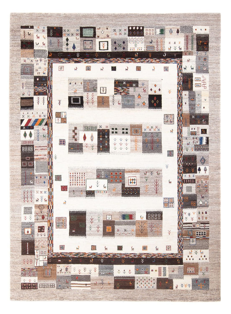 Dywan Gabbeh - Loribaft Perski - 278 x 201 cm - wielokolorowy