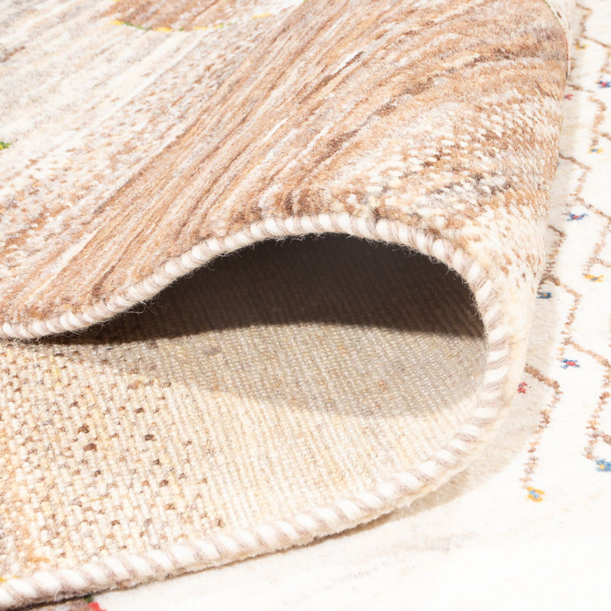 Dywan Gabbeh - Loribaft Perski - 321 x 215 cm - wielokolorowy