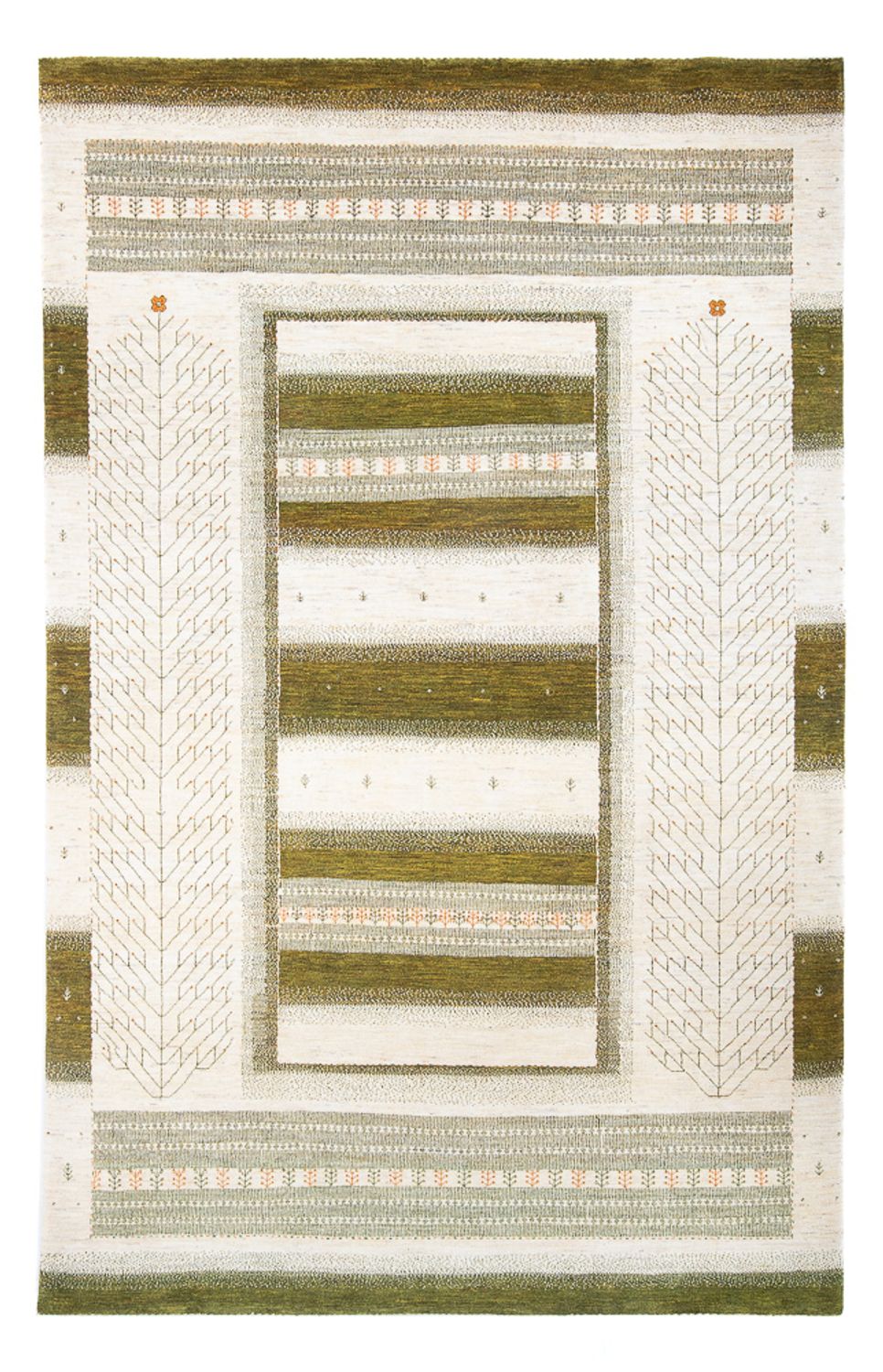 Dywan Gabbeh - Loribaft Perski - 327 x 226 cm - wielokolorowy