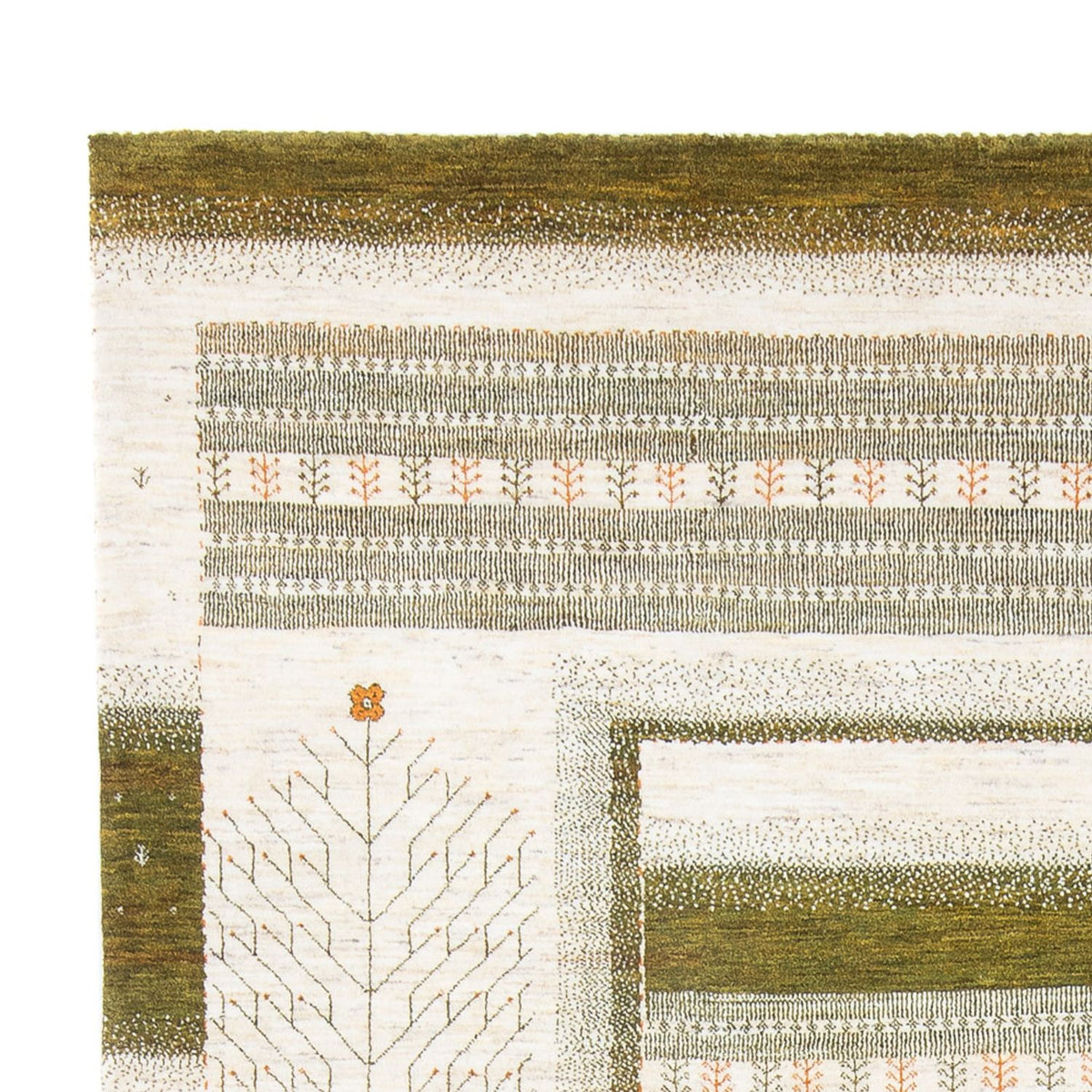 Dywan Gabbeh - Loribaft Perski - 327 x 226 cm - wielokolorowy