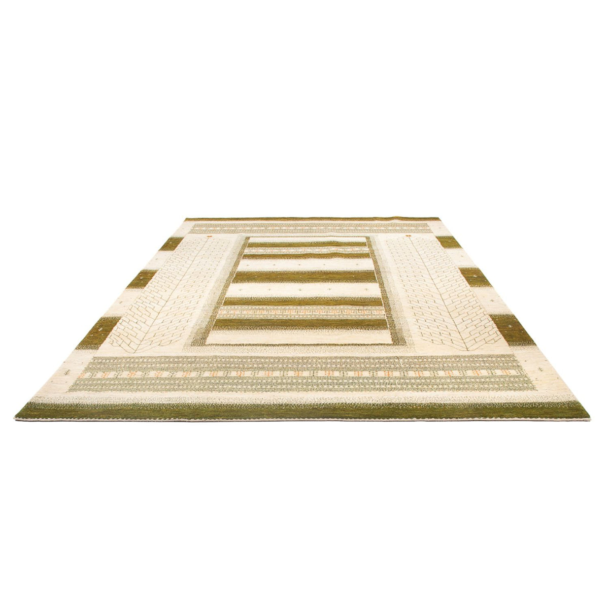 Dywan Gabbeh - Loribaft Perski - 327 x 226 cm - wielokolorowy