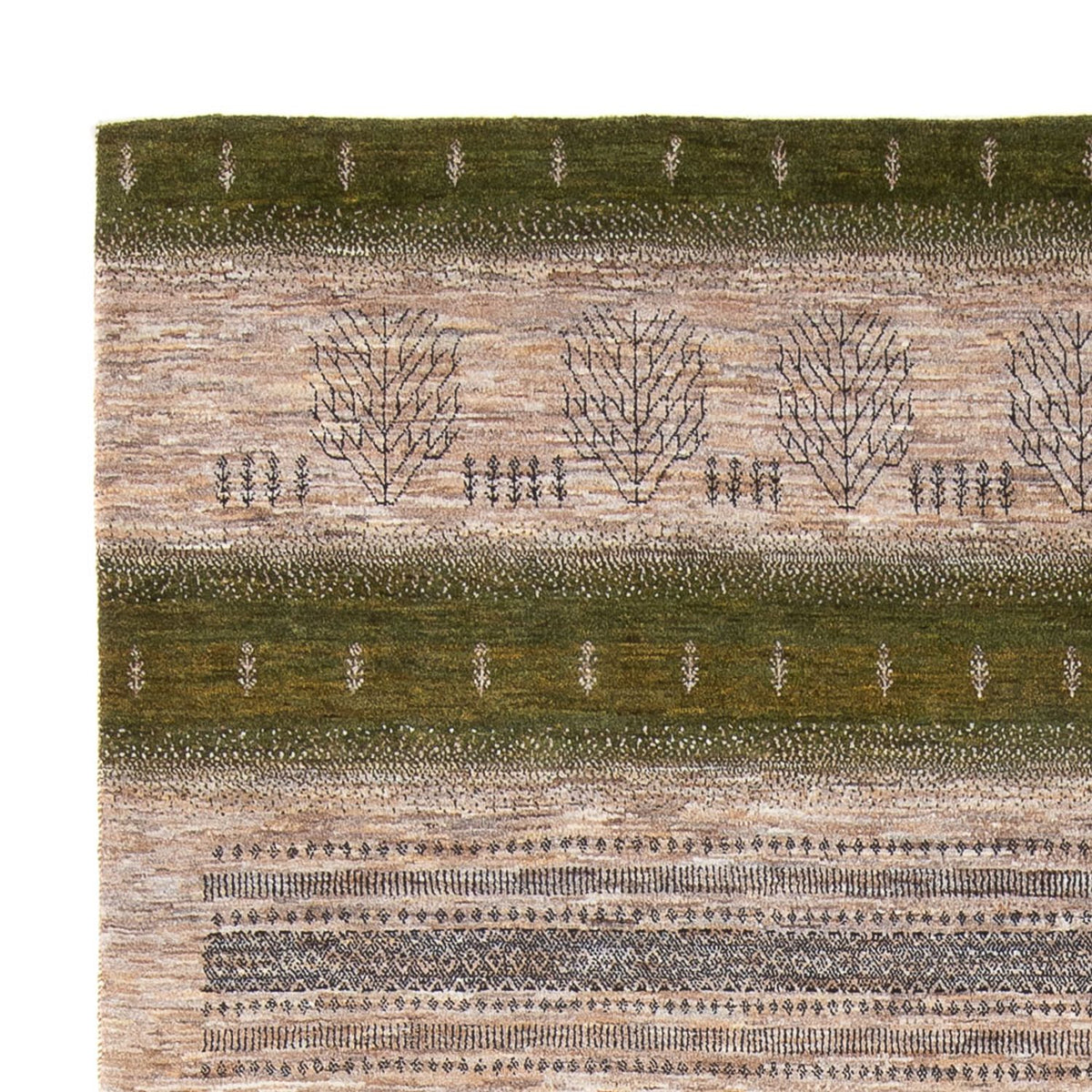 Dywan Gabbeh - Loribaft Perski - 294 x 220 cm - wielokolorowy