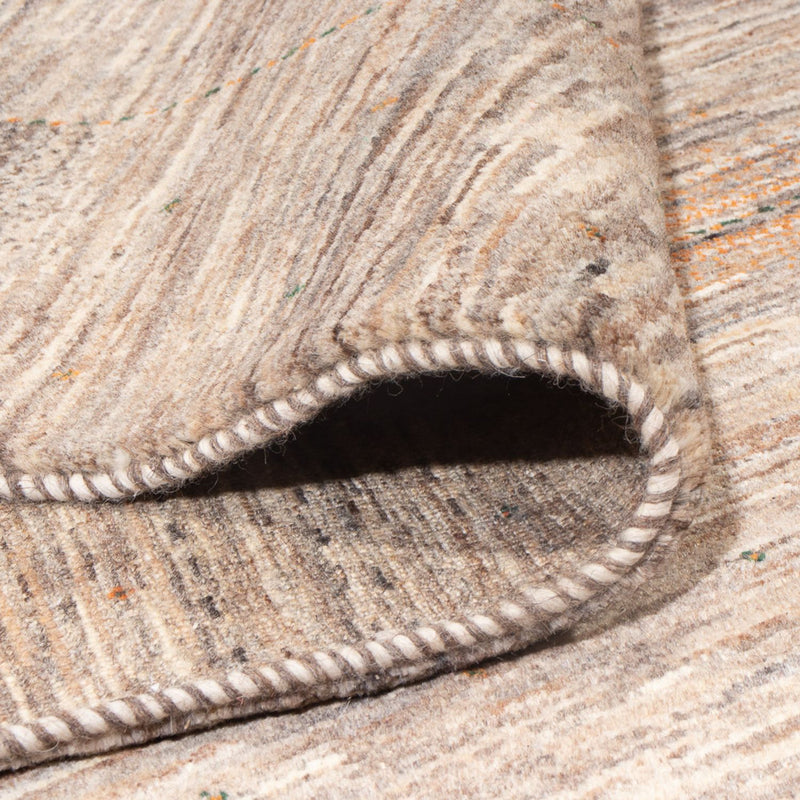 Dywan Gabbeh - Loribaft Perski - 307 x 228 cm - ciemny beż