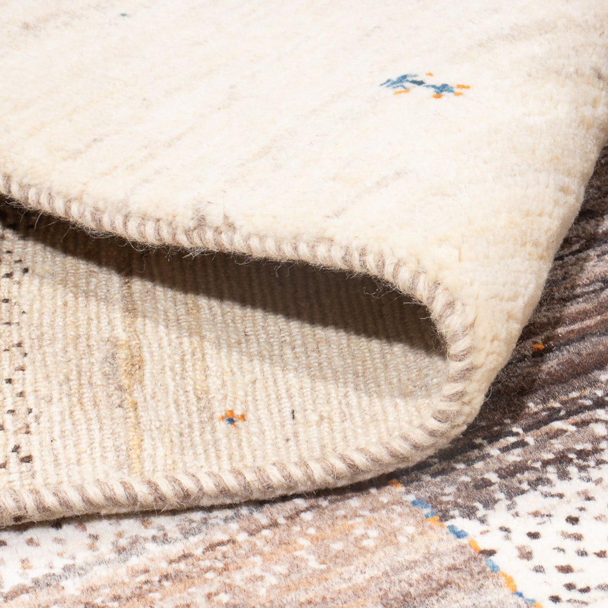 Dywan Gabbeh - Loribaft Perski - 270 x 206 cm - wielokolorowy