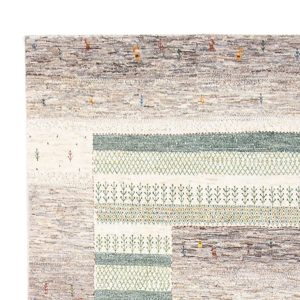 Dywan Gabbeh - Loribaft Perski - 300 x 211 cm - wielokolorowy