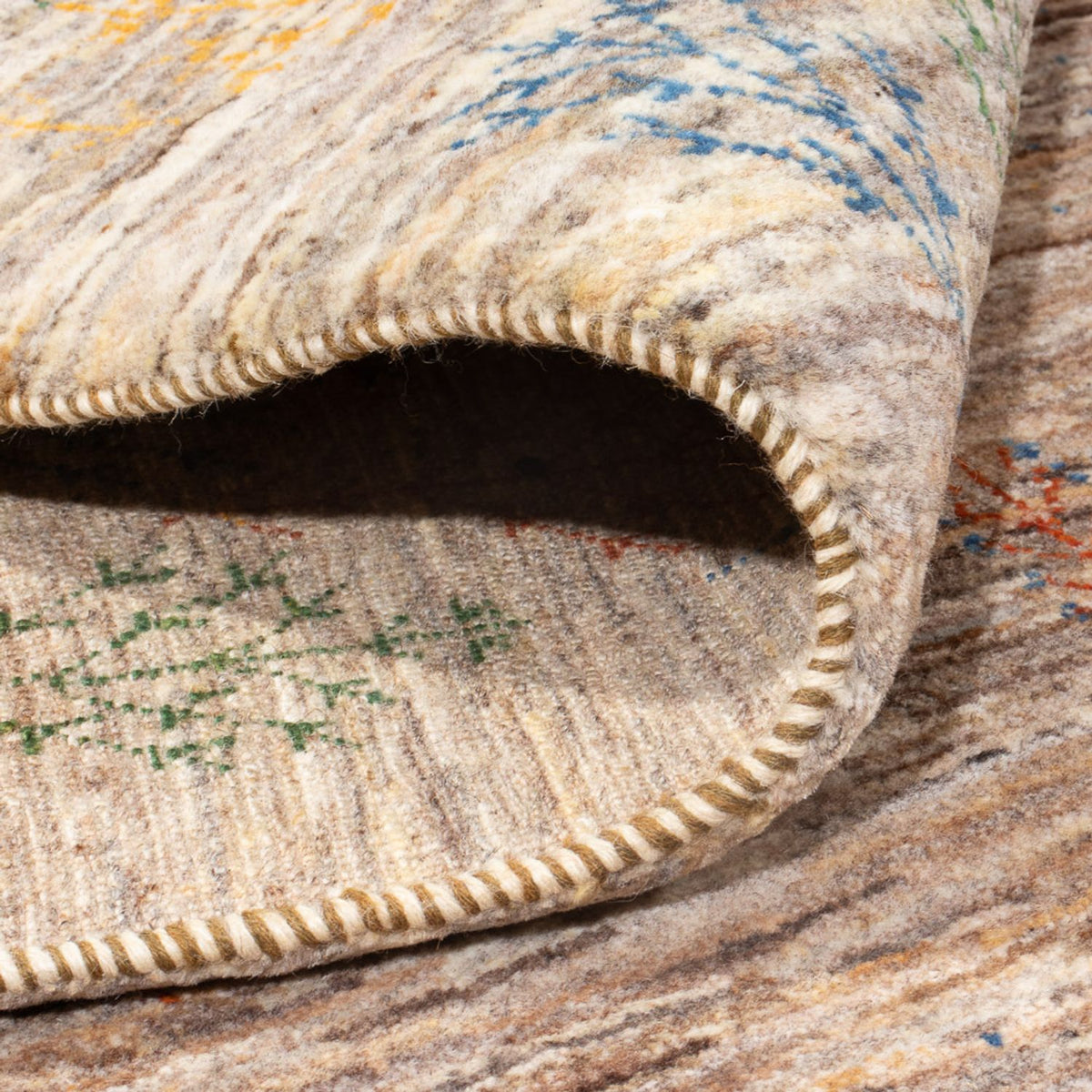 Dywan Gabbeh - Loribaft Perski - 304 x 217 cm - wielokolorowy