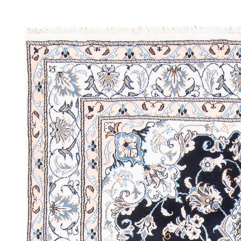 Dywan perski - Nain - Królewski - 202 x 145 cm - ciemnoniebieski