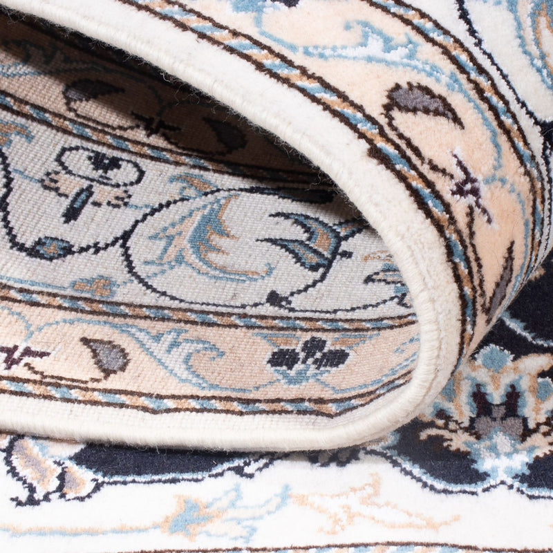 Dywan perski - Nain - Królewski - 202 x 145 cm - ciemnoniebieski