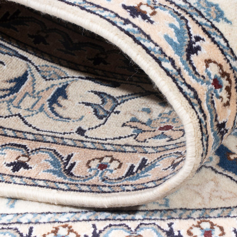 Dywan perski - Nain - Królewski - 200 x 148 cm - niebieski