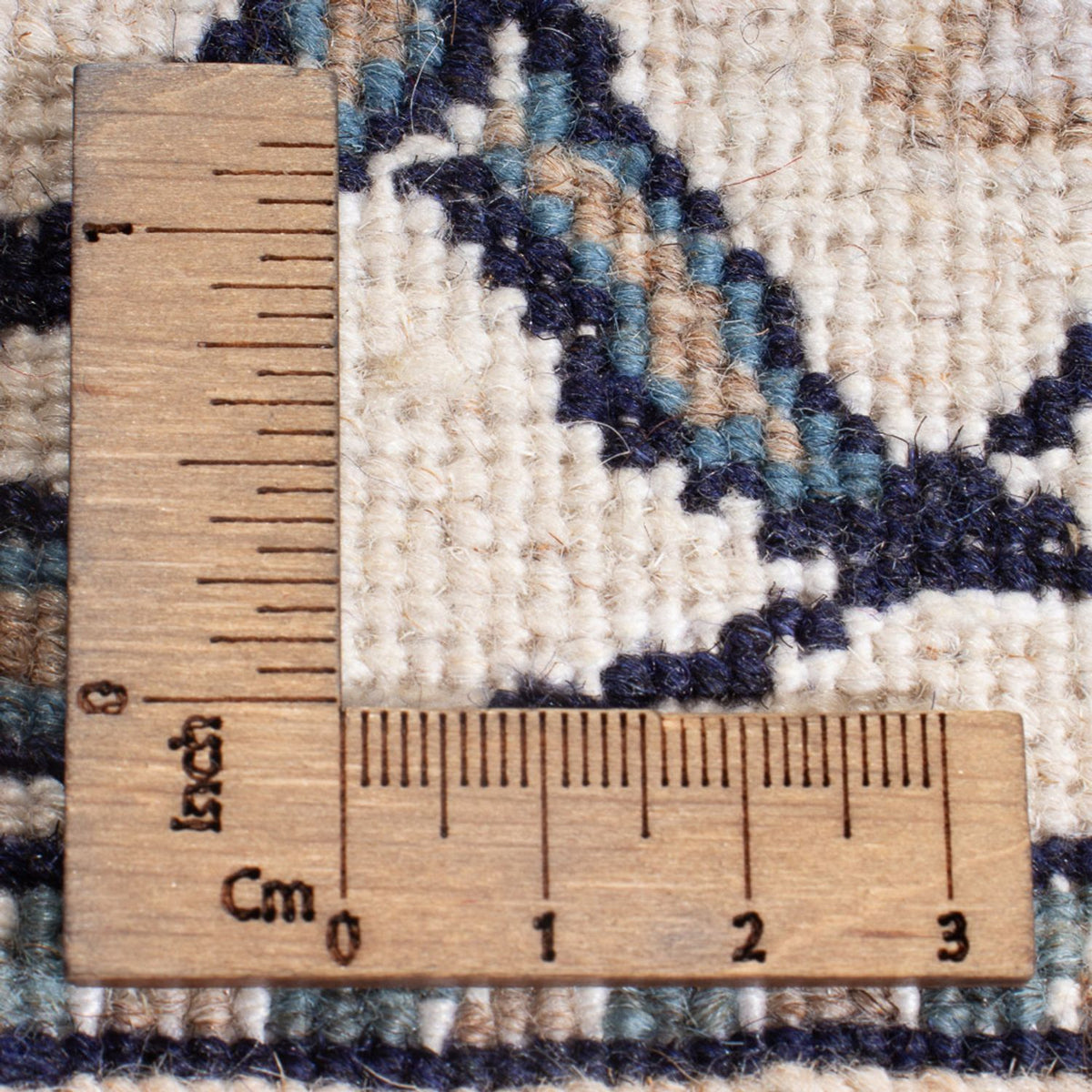 Dywan perski - Nain - Królewski - 208 x 146 cm - ciemnoniebieski