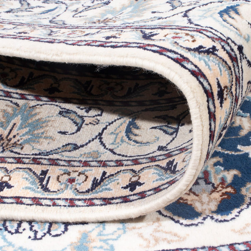 Dywan perski - Nain - Królewski - 203 x 146 cm - niebieski