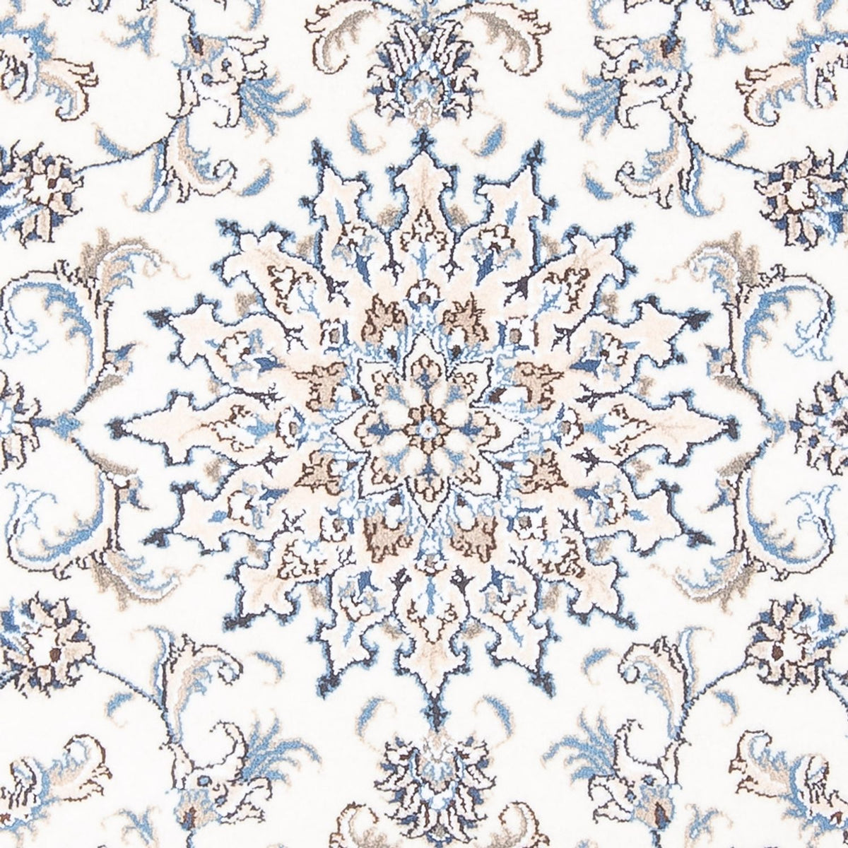 Dywan perski - Nain - Królewski - 197 x 149 cm - kremowy