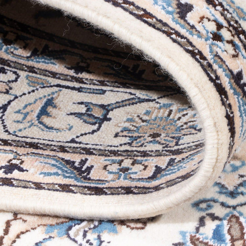 Dywan perski - Nain - Królewski - 197 x 149 cm - kremowy