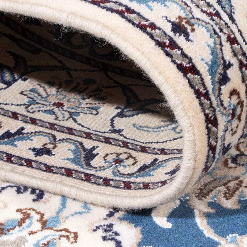 Dywan perski - Nain - Królewski - 212 x 145 cm - niebieski