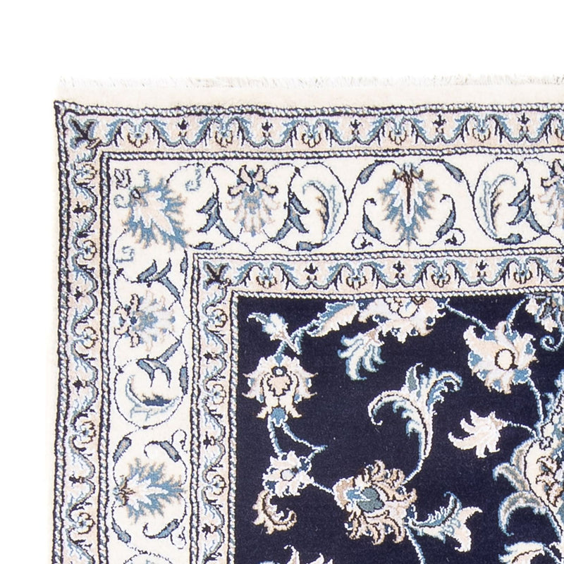 Dywan perski - Nain - Królewski - 209 x 146 cm - ciemnoniebieski