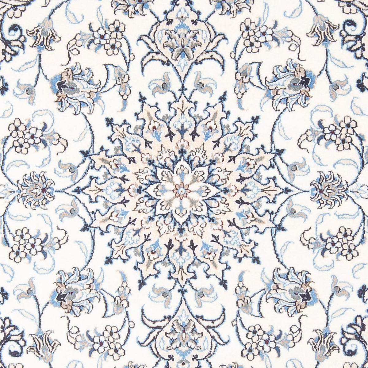 Dywan perski - Nain - Królewski - 200 x 143 cm - kremowy