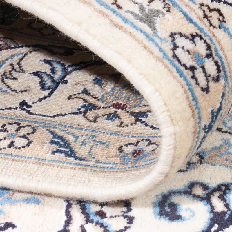 Dywan perski - Nain - Królewski - 200 x 143 cm - kremowy