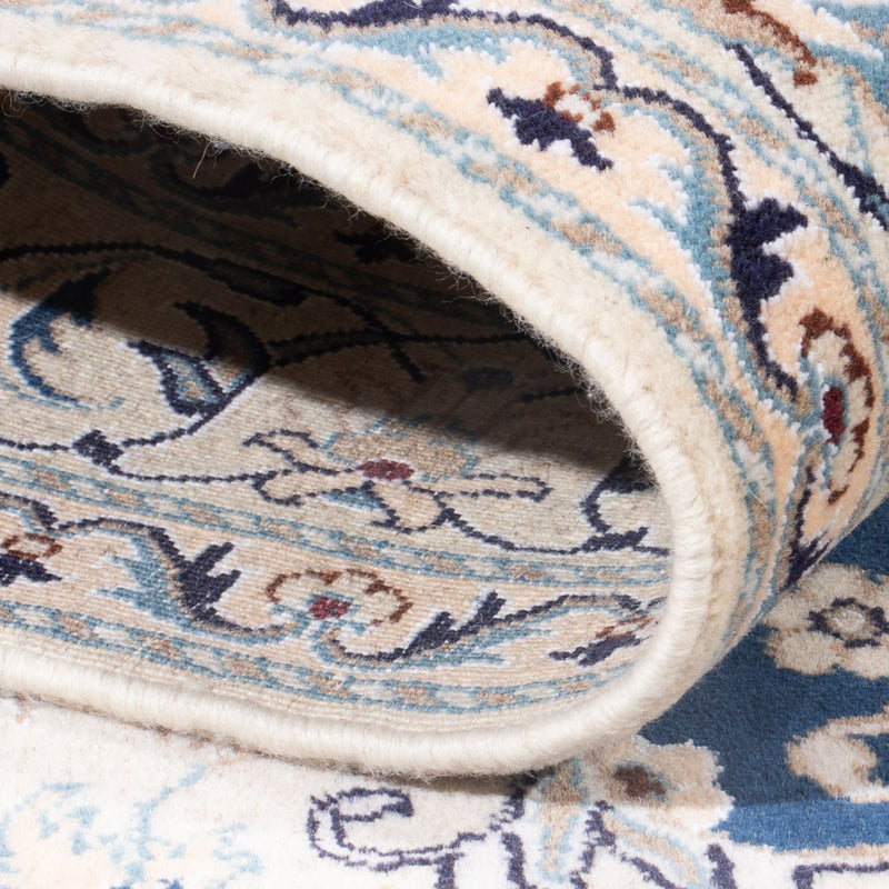 Dywan perski - Nain - Królewski - 195 x 145 cm - niebieski