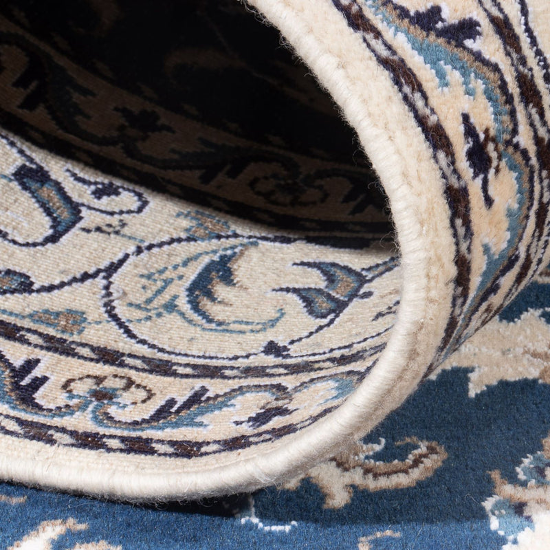 Dywan perski - Nain - Królewski - 203 x 149 cm - niebieski