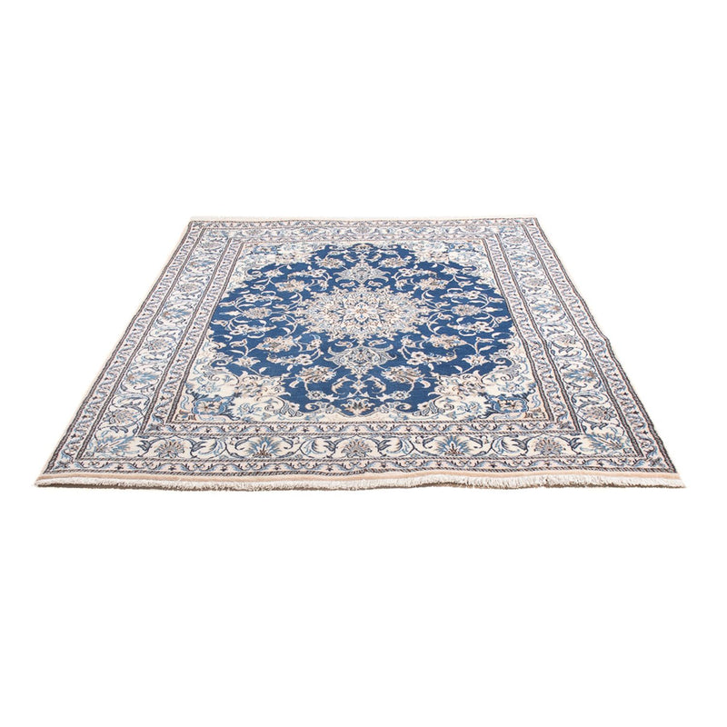 Dywan perski - Nain - Królewski - 194 x 147 cm - niebieski