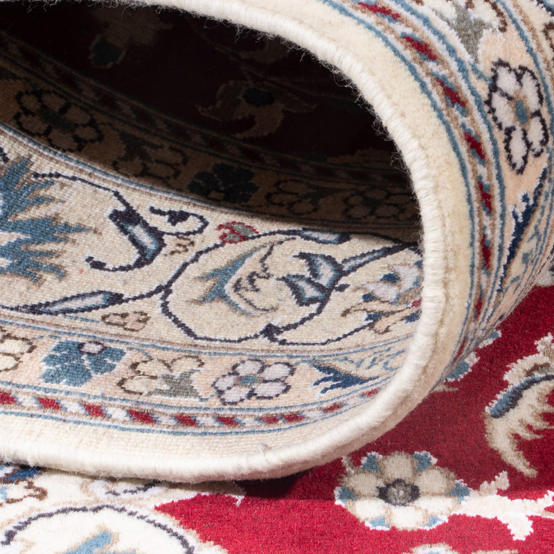 Dywan perski - Nain - Królewski - 197 x 142 cm - czerwony