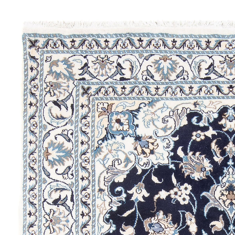 Dywan perski - Nain - Królewski - 202 x 156 cm - ciemnoniebieski