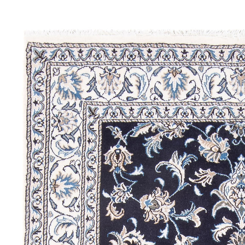 Dywan perski - Nain - Królewski - 212 x 146 cm - ciemnoniebieski