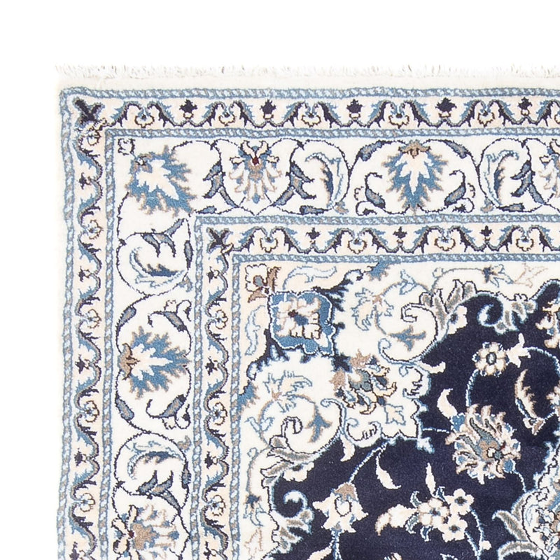 Dywan perski - Nain - Królewski - 200 x 147 cm - ciemnoniebieski