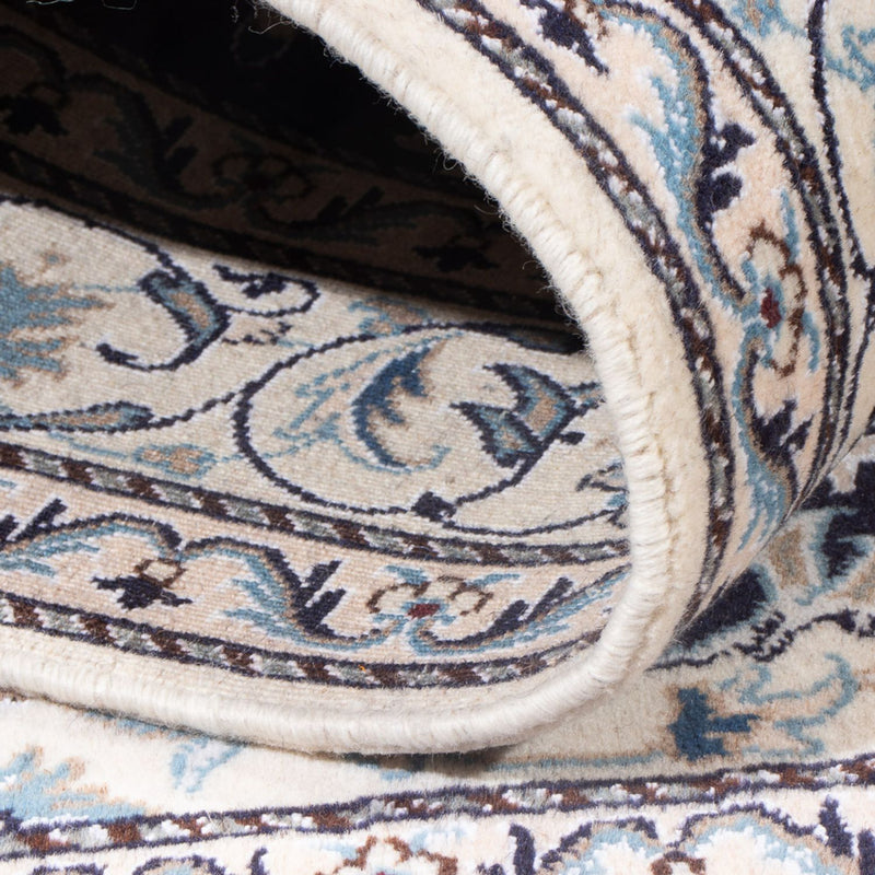 Dywan perski - Nain - Królewski - 198 x 150 cm - ciemnoniebieski