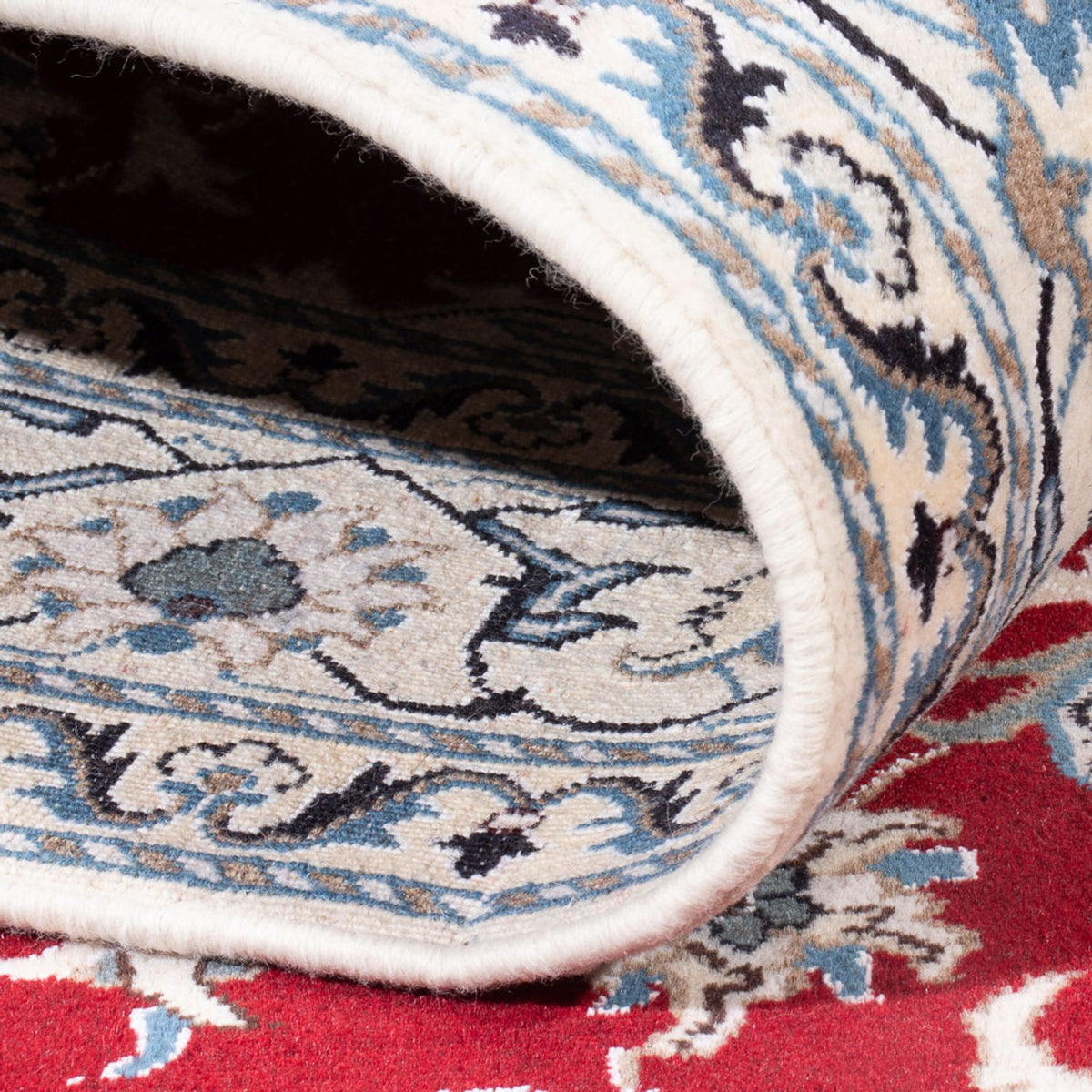 Dywan perski - Nain - 231 x 163 cm - czerwony