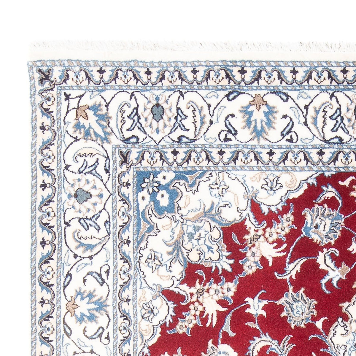 Dywan perski - Nain - 234 x 165 cm - czerwony