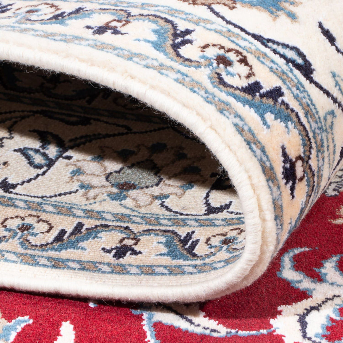 Dywan perski - Nain - 234 x 165 cm - czerwony