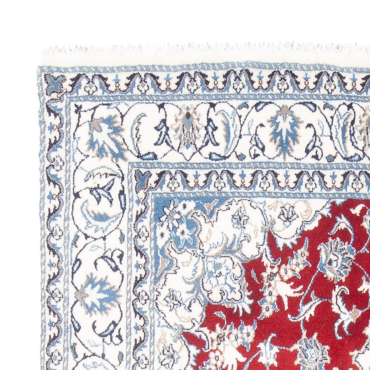 Dywan perski - Nain - 234 x 161 cm - czerwony