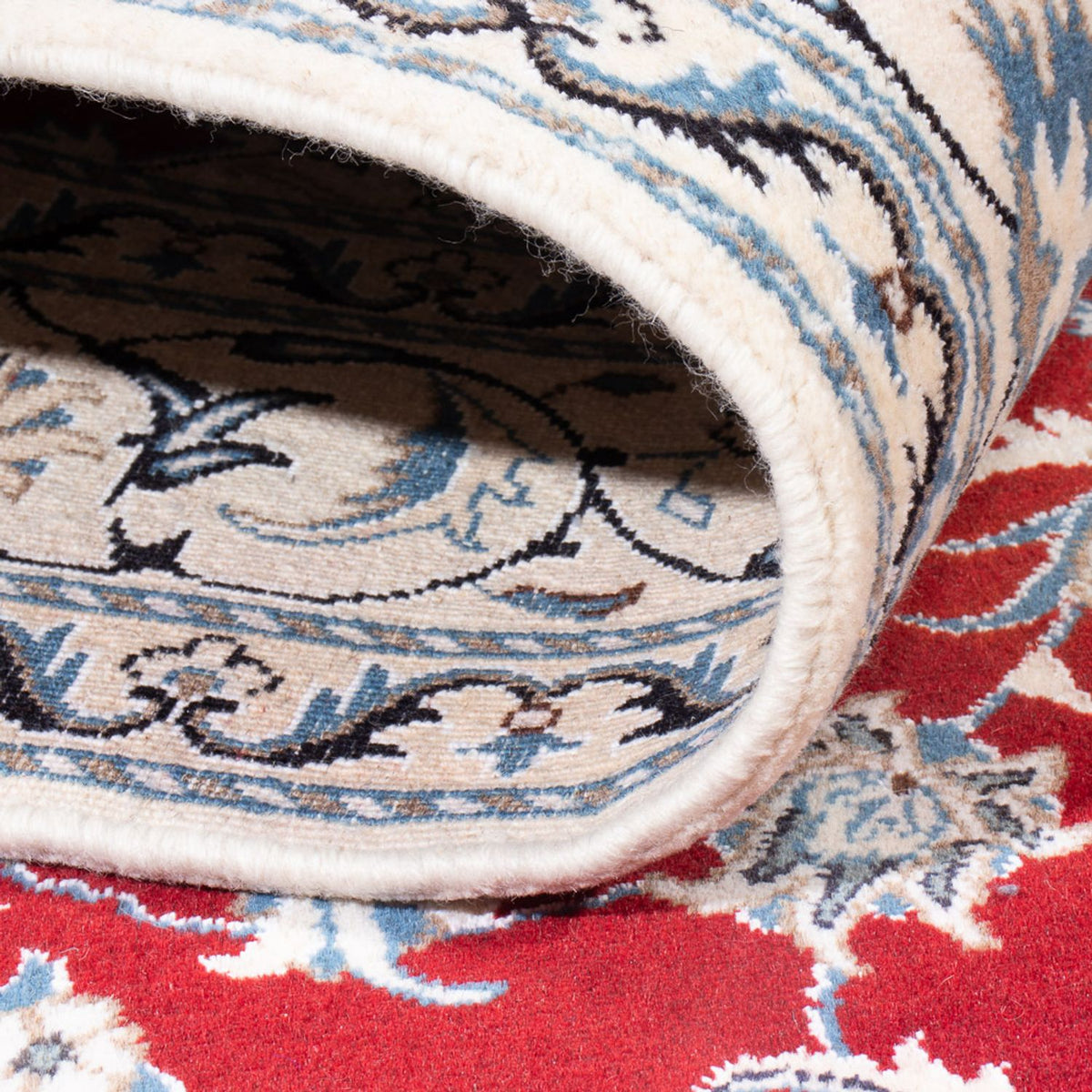 Dywan perski - Nain - 234 x 161 cm - czerwony