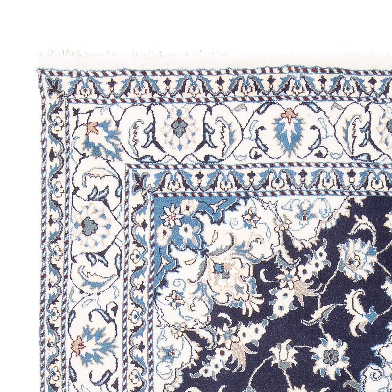 Dywan perski - Nain - 226 x 167 cm - ciemnoniebieski