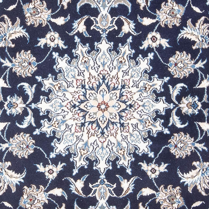 Dywan perski - Nain - 200 x 120 cm - ciemnoniebieski