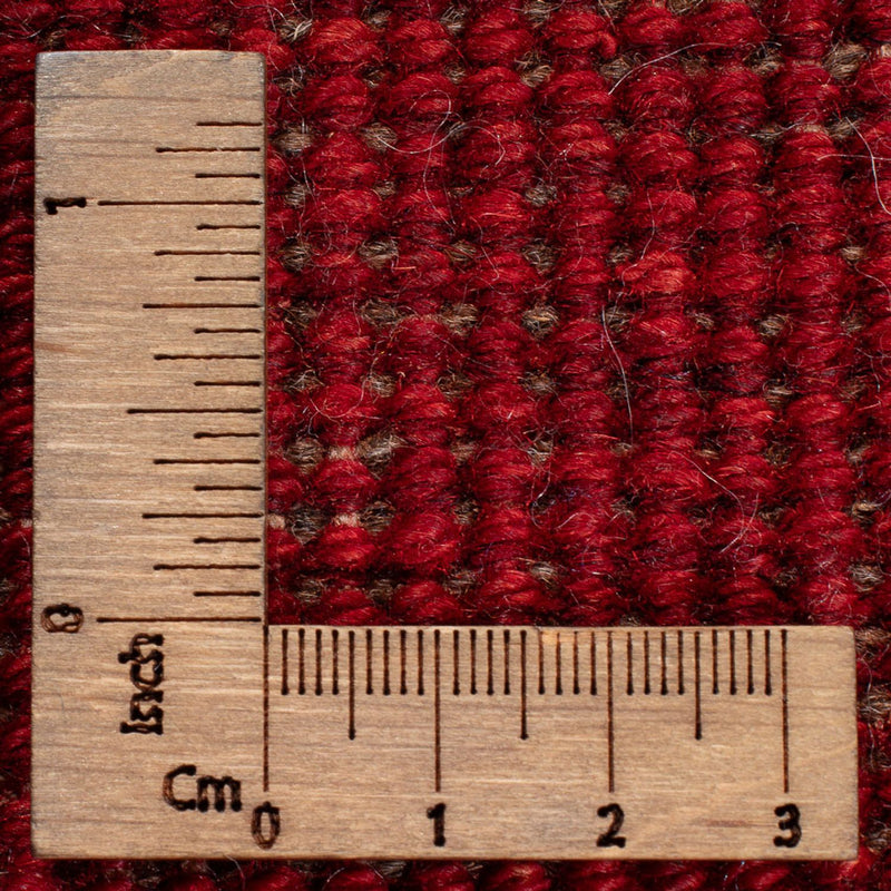 Dywan Gabbeh - perski - 137 x 97 cm - czerwony