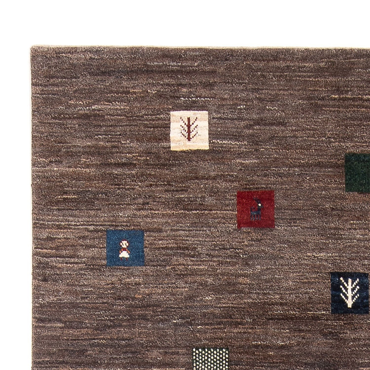 Dywan Gabbeh - perski - 243 x 170 cm - wielokolorowy