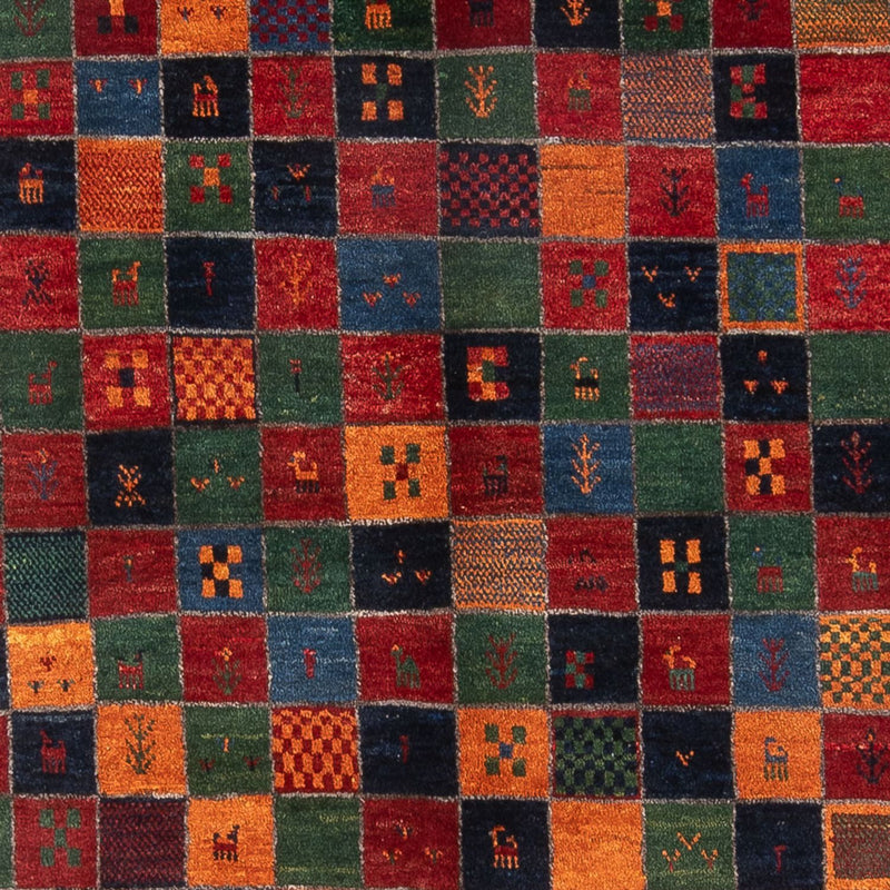 Dywan Gabbeh - perski - 248 x 170 cm - wielokolorowy