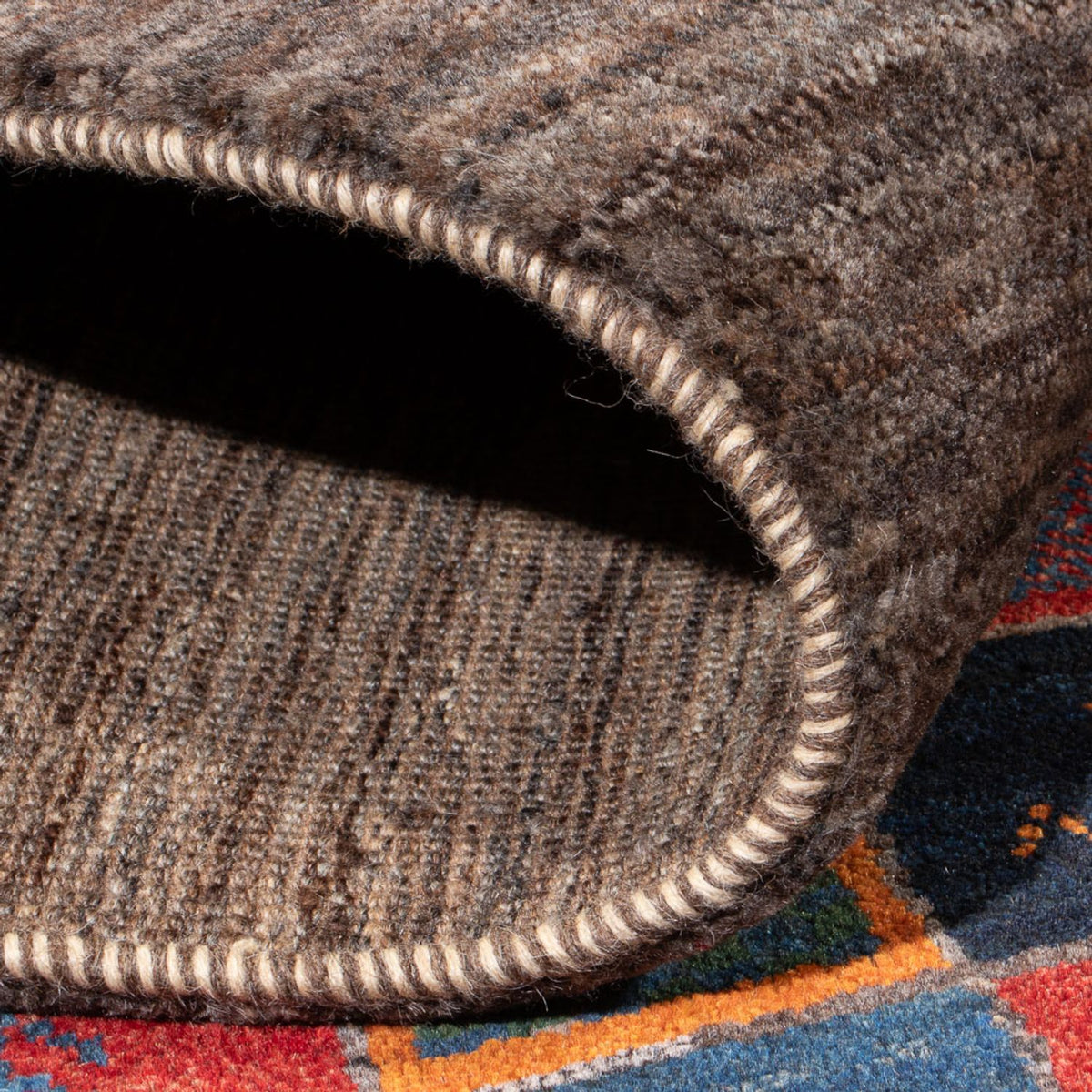 Dywan Gabbeh - perski - 248 x 170 cm - wielokolorowy