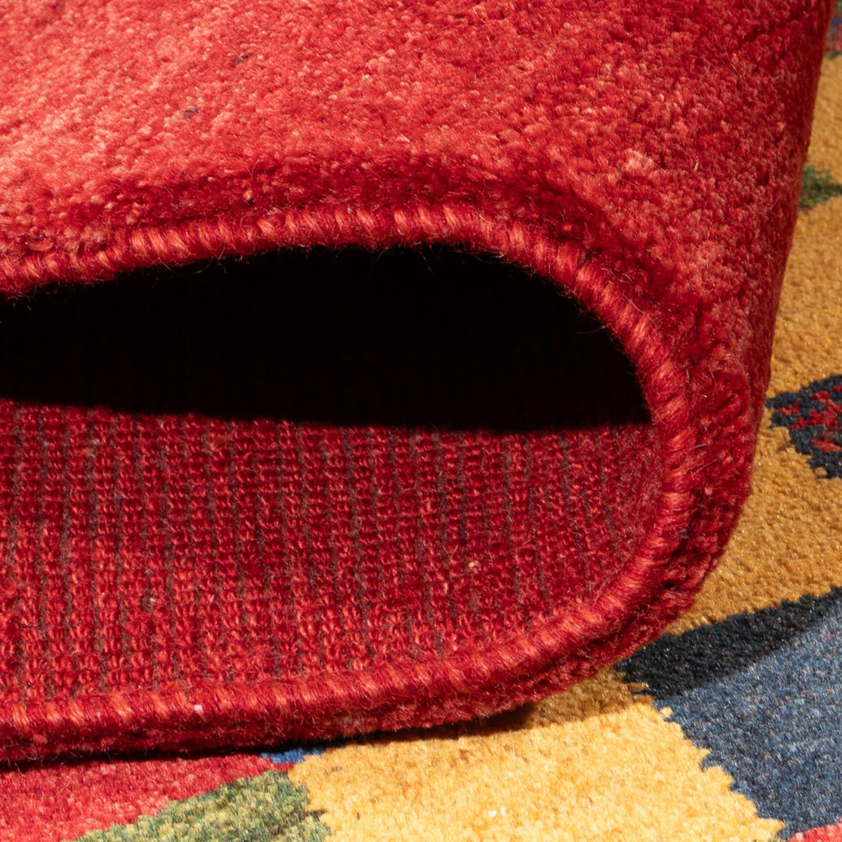 Dywan Gabbeh - perski - 254 x 180 cm - wielokolorowy